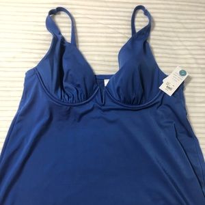 NWT Lane Bryant Tankini Top size 38D. Bottoms have been washed but not worn.